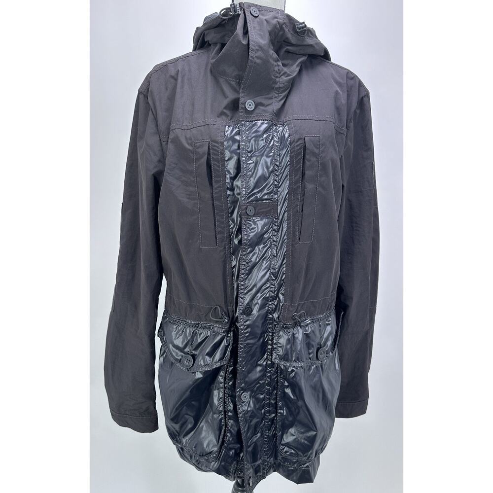 ⭐️ Armani Jeans Men’s Jacket Windbreaker Hood Size US S EU 48